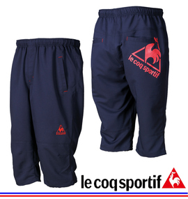 LE COQ SPORTIF クロス七分丈パンツ ネイビー