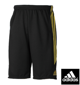 adidas ウォームアップハーフパンツ ブラック