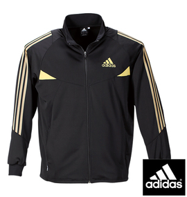 adidas ウォームアップジャケット ブラック