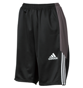 adidas ウォームアップハーフパンツ ブラック