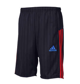 adidas ウォームアップハーフパンツ ブラック