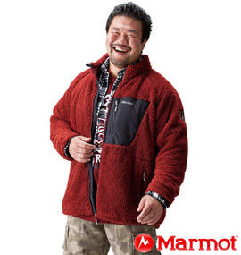Marmot フリースジャケット カーディナルレッド