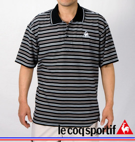 LE COQ SPORTIF ポロシャツ(半袖) ブラック