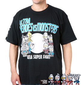 ウルトラマン Tシャツ(半袖) ブラック