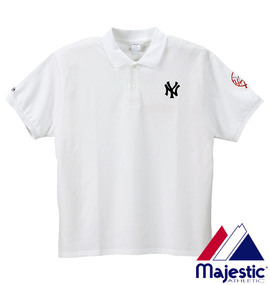 Majestic ポロシャツ(半袖) ホワイト
