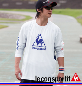 LE COQ SPORTIF Tシャツ(長袖) ホワイト