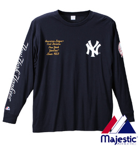 Majestic Tシャツ ネイビー