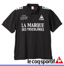 LE COQ SPORTIF 半袖ポロシャツ ブラック