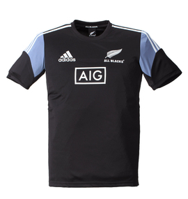 adidas All Blacksパフォーマンス半袖Tシャツ ブラック