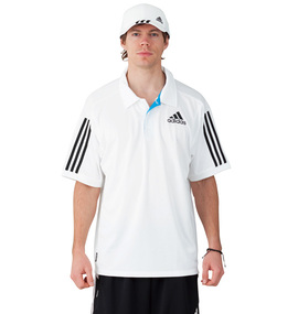 adidas 半袖ポロシャツ ホワイト