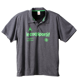 LE COQ SPORTIF 半袖ポロシャツ チャコール