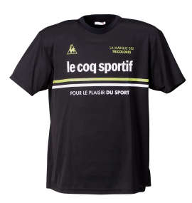 LE COQ SPORTIF 半袖Tシャツ ブラック