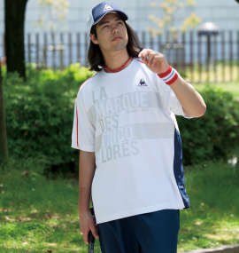LE COQ SPORTIF 半袖Tシャツ ホワイト