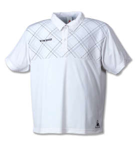 LE COQ SPORTIF サンスクリーン半袖ポロシャツ ホワイト