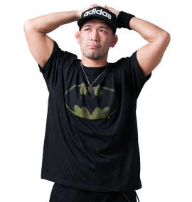 DC Comics BATMAN半袖Tシャツ ブラック