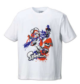 Splatoon 半袖Tシャツ ホワイト