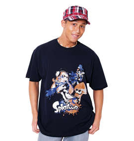 Splatoon 半袖Tシャツ ネイビー