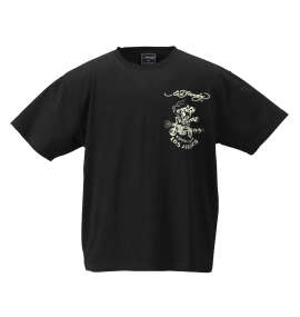 Ed Hardy 半袖Tシャツ ブラック×ベージュ