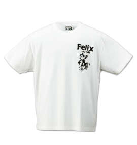 FELIX THE CAT 半袖Tシャツ オフホワイト