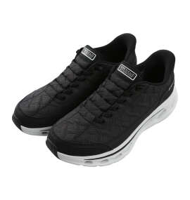 SKECHERS スニーカー(SLIP-INS GO WALK GLIDE-STEP2.0-COZY WALKER) ブラック×ホワイト