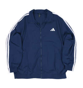 adidas 3ST WVウーブントラックジャケット ナイトインディゴ×ホワイト