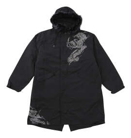 DAKU CROWモッズコート ブラック