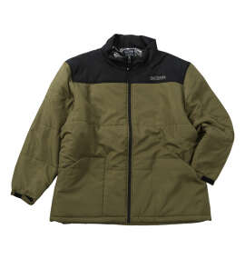 OUTDOOR PRODUCTS タフタ裏アルミ中綿キルトジャケット カーキ