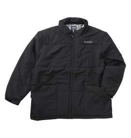 OUTDOOR PRODUCTS タフタ裏アルミ中綿キルトジャケット ブラック
