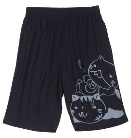 NECOBUCHI-SAN DRYハニカムメッシュハーフパンツ ブラック