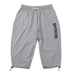 OUTDOOR PRODUCTS 天竺クロップドパンツ グレー