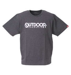 OUTDOOR PRODUCTS 天竺半袖Tシャツ チャコール