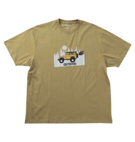 OUTDOOR PRODUCTS 天竺半袖Tシャツ カーキ