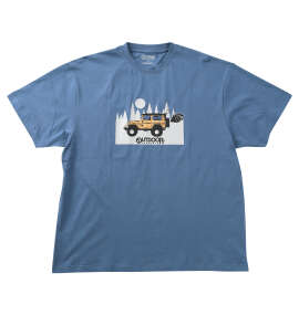 OUTDOOR PRODUCTS 天竺半袖Tシャツ ブルーグレー