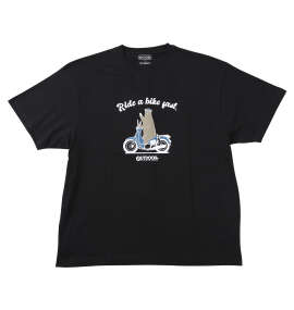 OUTDOOR PRODUCTS 天竺半袖Tシャツ ブラック