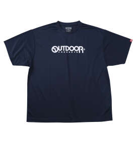 OUTDOOR PRODUCTS DRYメッシュ半袖Tシャツ ネイビー
