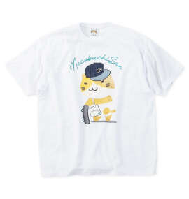 NECOBUCHI-SAN DRYハニカムメッシュ半袖Tシャツ ホワイト