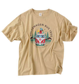VOLKSWAGEN 半袖Tシャツ ベージュ