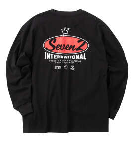 SEVEN2 天竺長袖Tシャツ ブラック