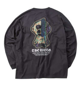 UITTG 天竺長袖Tシャツ チャコール