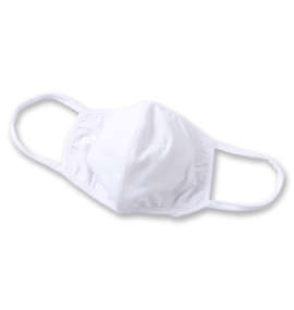  大きめサイズ洗える抗ウイルスマスク ホワイト