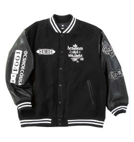 DCSHOES 25VARSITYジャケット ブラック