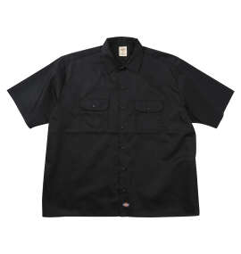 DICKIES 1574オリジナル半袖ワークシャツ ブラック