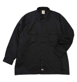 DICKIES 574長袖ワークシャツ(ORIGINAL FIT) ブラック