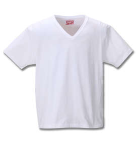 Levi's® 2P Vネック半袖Tシャツ ホワイト