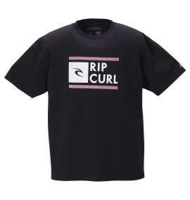 RIP CURL UNDERDRIVE SPACEY半袖Tシャツ ブラック