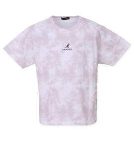 KANGOL タイダイ柄プリント半袖Tシャツ ピンク
