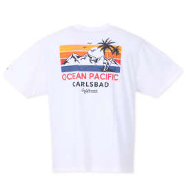 OCEAN PACIFIC 天竺ポケット付半袖Tシャツ ホワイト