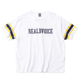 RealBvoice 天竺半袖Tシャツ ホワイト