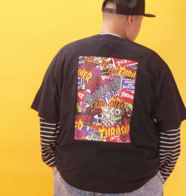 THRASHER 半袖Tシャツ ブラック
