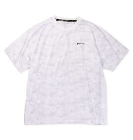 Phiten DRY総柄半袖Tシャツ ホワイト